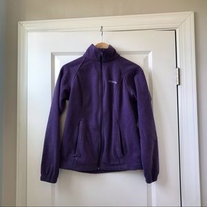 Colombia Zip-up Purple Sherpa